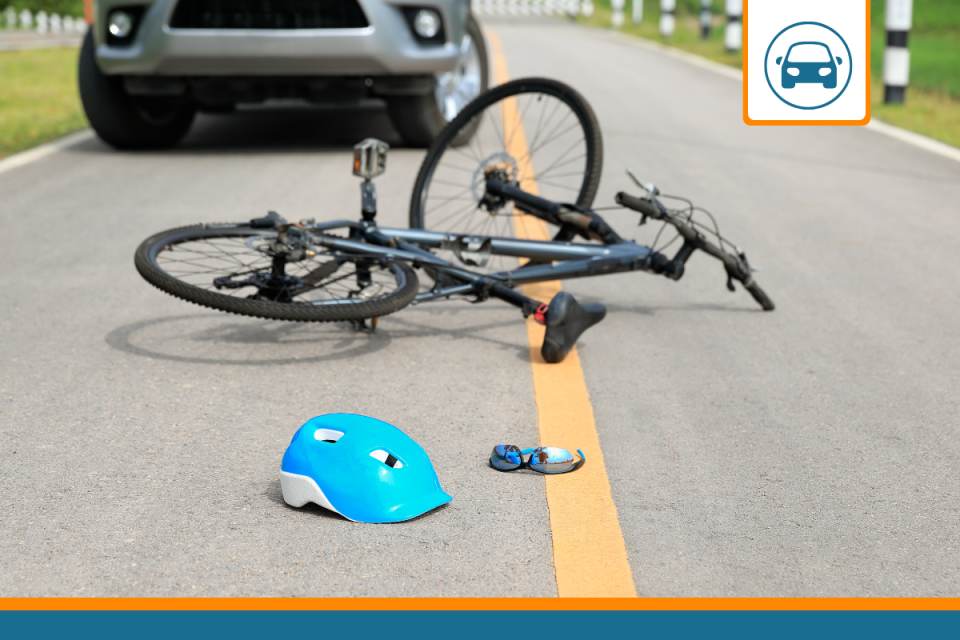 Accident auto avec un vélo