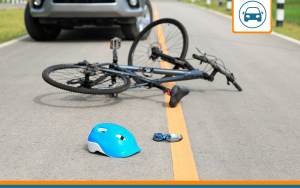 Accident auto avec un vélo